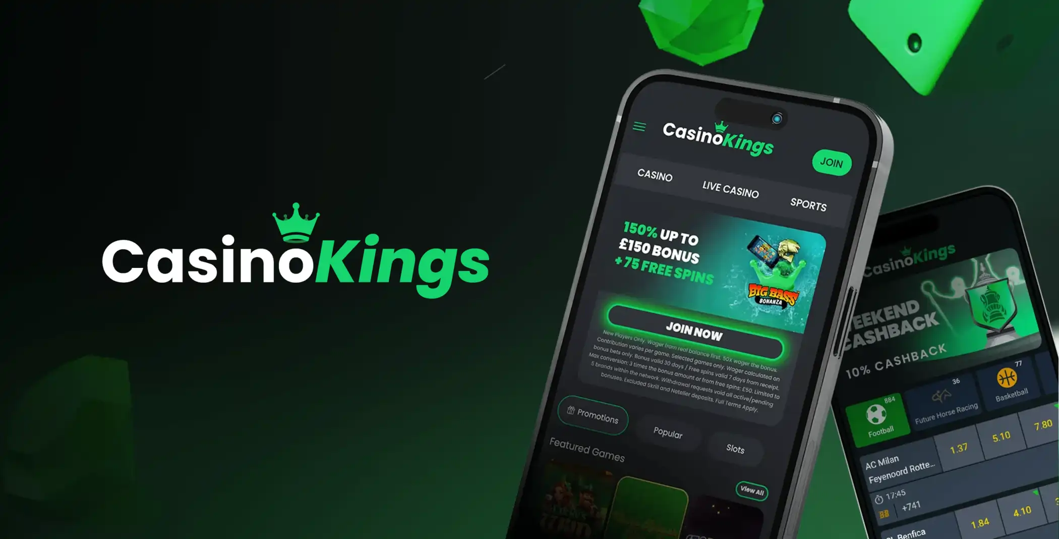 Kings Casino App Screenshot